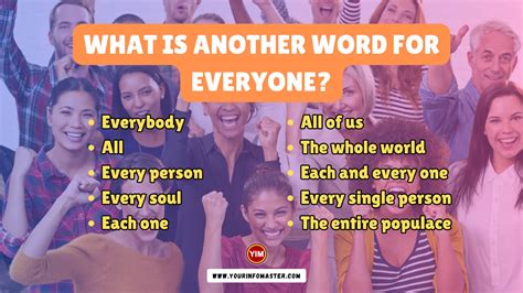 synonyms for everyone|More.